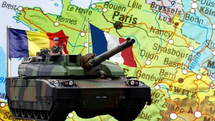 Franța trimite tancuri Leclerc în România, la baza militară de la Cincu