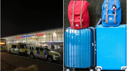Alerta provocată de un român pe aeroportul din Liverpool, după ce din bagajul său a început să curgă sânge. Ce conținea valiza suspectă