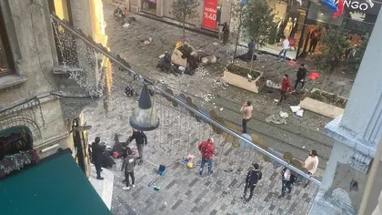 Explozie puternică în Turcia. Momentul deflagraţiei a fost surprins de camere VIDEO UPDATE: MAE anunţă că nu sunt români răniţi