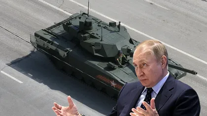 Putin scoate artileria grea! Ce model de tanc trimite pe frontul de luptă din Ucraina