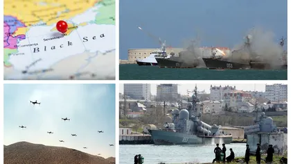 BREAKING! Ucraina, atac cu drone asupra Crimeei! Autoritățile ruse din peninsulă susțin că este atacat Sevastopol. Ținta pare să fie flota rusă de la Marea Neagră!