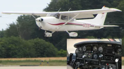 VIDEO: O aeronavă a aterizat de urgență la Iași. S-a aflat cine pilota avionul și motivul deciziei radicale