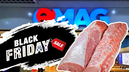 Black Friday eMag 2022. Cât te costă porcul de Crăciun, kilogramul de aur sau un velier la reducere