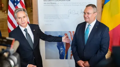 VIDEO: Antony Blinken, omul lui Joe Biden, laudă parteneriatul cu țara noastră: „SUA nu au aliat mai bun ca România”