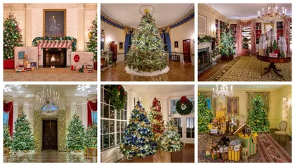 Casa Albă decorată de Crăciun. Ce culori şi teme a ales Prima Doamnă a Americii, Jill Biden, în acest an