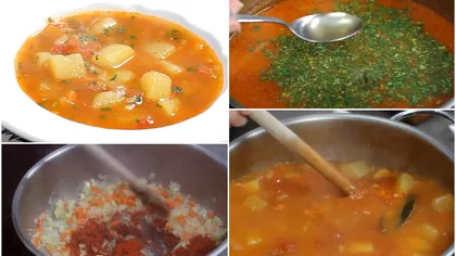 Ciorbă de post cu cartofi şi tarhon. Reţeta fabuloasă a bloggerului culinar Laura Laurenţiu. VIDEO