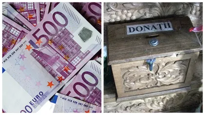 Un preot a găsit în cutia milei o donație de 40.000 euro. Cine este credinciosul cu dare de mână care a făcut acest gest: „Este oferta mea pentru restaurarea bisericii