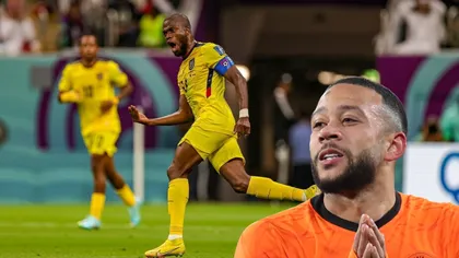 Olanda a tremurat și în fața Ecuadorului. Enner Valencia, golgheterul de la CM 2022