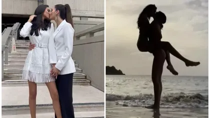 Două fotomodele celebre s-au căsătorit. Ce rochii au purtat la eveniment Miss Argentina 2019 și Miss Puerto Rico 2020