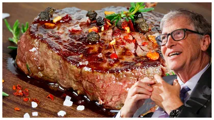 De ce Bill Gates le cere țărilor bogate să nu mai consume carne de vită. Motivul a ieșit în sfârșit la iveală