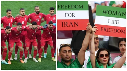 ANGLIA - IRAN 6-2 la CM 2022 din Qatar. Iranienii au refuzat să cânte imnul în semn de protest şi de solidarizare cu revoltele de la Teheran VIDEO