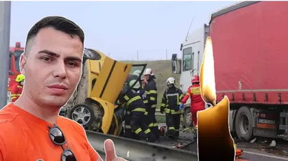 Daniel a murit tragic, la doar 29 de ani, în accidentul de pe Autostrada Transilvania. Curg mesajele de condoleanțe