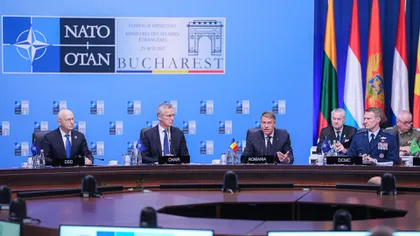 Reuniunea NATO de la București. Stoltenberg, despre aderarea Ucrainei în cadrul Alianței: Să ne asigurăm că Ucraina există. A făcut progrese, dar nu trebuie să subestimăm Rusia