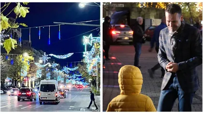 S-au aprins luminile de sărbători în Sectorul 3 al Capitalei. Primarul Robert Negoiță anunță premiera din acest an: 