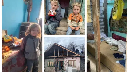 Vise de copil distruse de sărăcie. Cinci frăţiori din Prahova vor avea o căsuţă nouă: 