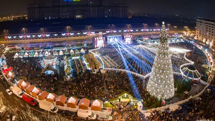 Când se deschide târgul de Crăciun în Bucureşti. Nicuşor Dan anunţă brad de mari dimensiuni, patinoar, roată panoramică de 40 de metri, Căsuţa lui Moş Crăciun şi multe spectacole