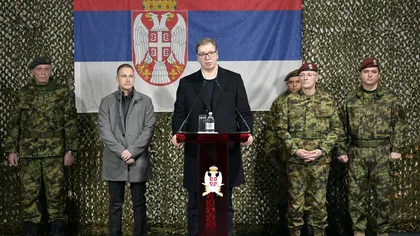 Tensiunile din Europa de Est se amplifică. Serbia ridică nivelul de alertă al armatei şi ameninţă Kosovo