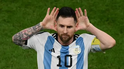 ARGENTINA - CROAŢIA 3-0. Messi bate toate recordurile şi va juca finala CM 2022