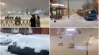 Urgia iernii s-a instalat în Rusia! 