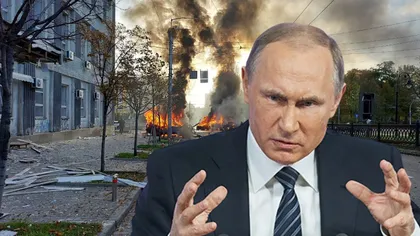 Putin se dezlănțuie și bombardează mișelește Ucraina! Rușii atacă Kievul cu drone iraniene 