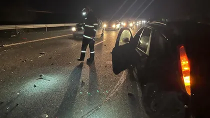 Un pieton a murit pe Autostrada Soarelui, după ce a fost lovit de mai multe mașini