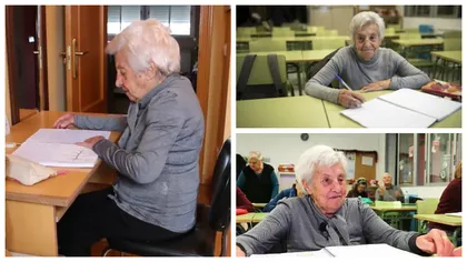 Povestea impresionantă a bunicuței care la vârsta de 92 de ani merge la școală: ”Niciodată nu e prea târziu să înveți”