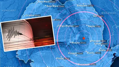 Cutremur în zona Vrancea. Ce magnitudine a avut seismul de miercuri dimineaţă