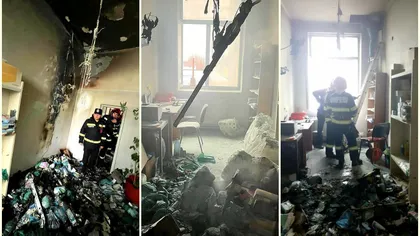 Incendiu la o şcoală din Bacău. Toți elevii și profesorii au fost evacuați