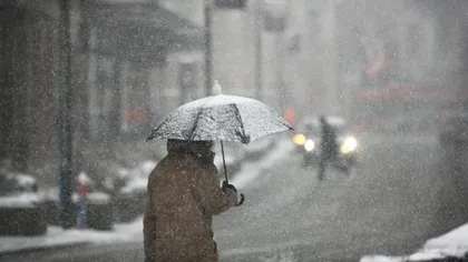Frig, polei, lapoviţă şi ninsoare de Ziua Naţională a României, inclusiv în Bucureşti. Prognoza meteo actualizată