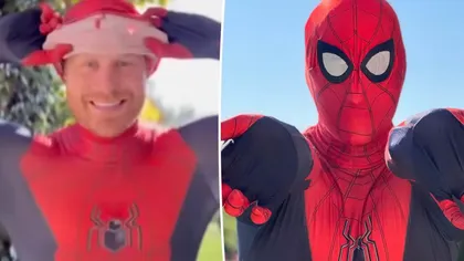 VIDEO: Mare surpriză! Cum a ajuns Prințul Harry să se costumeze în Spider-Man