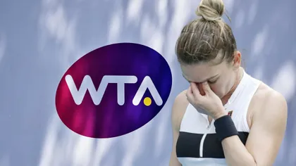 O nouă lovitură primită de Simona Halep. Anunţ oficial făcut de WTA