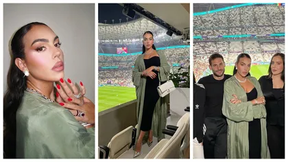 Soția lui Ronaldo, apariție de senzație la Campionatul Mondial din Qatar. Georgina Rodriguez s-a blindat cu bijuterii în valoare de 1,6 milioane de lire sterline