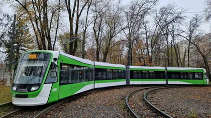 Cele 15 tramvaie noi de la Astra vor intra în circulaţie de sâmbătă pe linia 41