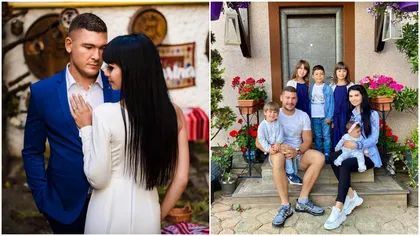 Orianda și Călin Donca, cei mai tineri părinți milionari din România: „Nu este foarte simplu să ai o casă cu cinci copii mici”