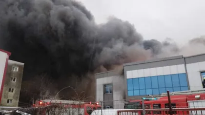 A fost emis Ro Alert! Incendiu violent lângă Bucureşti