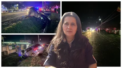 Rodica, o asistentă medicală, mamă a doi copii, a fost ucisă de un șofer beat care depășea o coloană de mașini