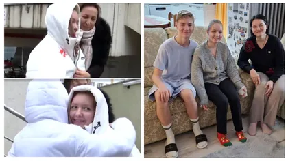 Revedere emoționantă. Alexia, adolescenta căreia i-au fost replantate brațele, s-a reîntâlnit cu colegii răniți în accidentul din Pașcani. 