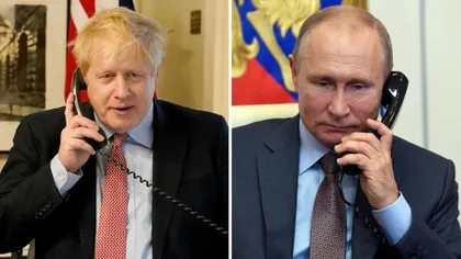 Boris Johnson, ameninţat de Putin: 