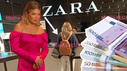 Gina Pistol câștigă zeci de mii de euro de la Antena 1, dar face shopping la Zara! Iubita lui Smiley e zgârcită când vine vorba de haine și atentă cu cheltuielile de când are copil!