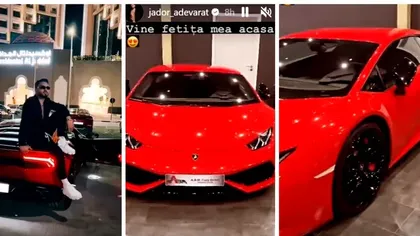 Jador şi-a luat un Lamborghini mai tare ca al lui Dorian Popa. Primele imagini cu bolidul de 300.000 de euro VIDEO
