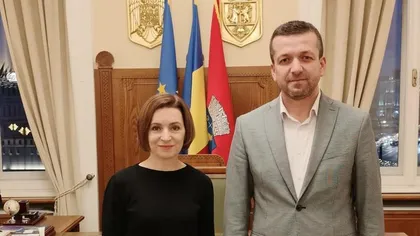 Maia Sandu, vizită surpriză în România. Ce a făcut președintele Republicii Moldova