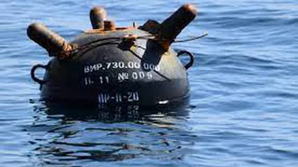 Alertă în Marea Neagră. O mină marină care plutea în derivă a fost dezamorsată de forțele navale bulgare
