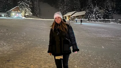 Simona Halep, week-end la munte după două săptămâni petrecute la Dubai. Cu cine a fost surprinsă la Poiana Braşov FOTO