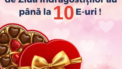 InfoCons: Bomboanele oferite cadou de Ziua Îndrăgostiţilor au până la 10 E-uri
