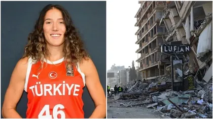 Baschetbalista Nilay Aydogan şi-a pierdut viaţa în timpul cutremurului din Turcia