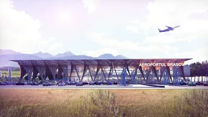 FOTO: Cum arată aeroportul din Brașov, singurul construit în România ultimilor 50 de ani / Au fost anunțate primele curse