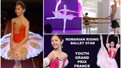O fetiţă de 11 ani din România, printre cele mai bune balerine din lume! Rebeca Zamfir, considerată o 