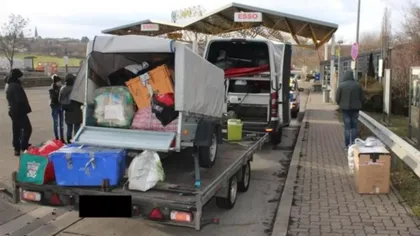 Românii fac „spectacol” pe autostrăzile din Germania. Un șofer a fost amendat după că polițiștii au descoperit ce transporta în camionul său