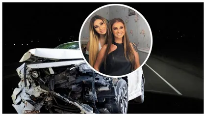 Fiica cea mică a Anamariei Prodan, implicată într-un accident rutier grav. A făcut praf un Porsche de 80.000 de euro