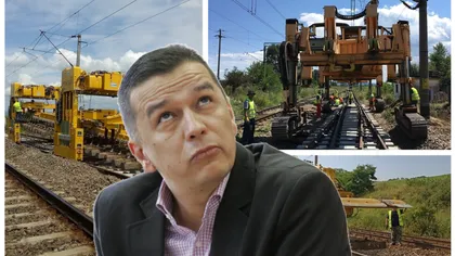 Sorin Grindeanu anunţă un nou contract de reparații la infrastructura feroviară. Banii vin din PNRR